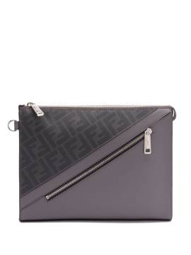 FENDI Diagonal Clutch - Schwarz von FENDI