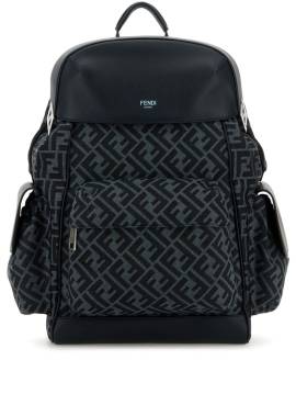 FENDI Rucksack mit FF-Motiv - Blau von FENDI