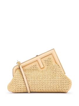 FENDI Fendi First Macrame Clutch - Nude von FENDI