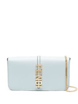 FENDI Fendigraphy Clutch - Blau von FENDI