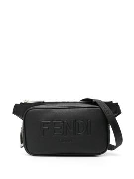 FENDI Gürteltasche mit Logo-Prägung - Schwarz von FENDI