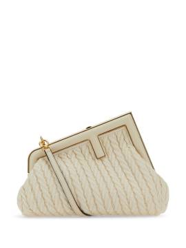 FENDI Kleine Fendi First Clutch - Nude von FENDI