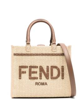 FENDI Kleine Sunshine Handtasche - Nude von FENDI