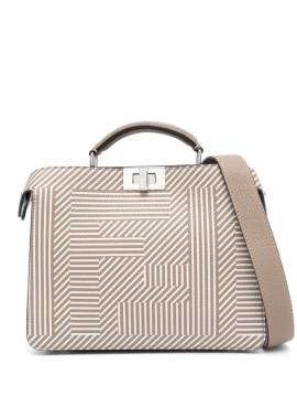 FENDI Mini Peekaboo ISeeU Handtasche - Nude von FENDI