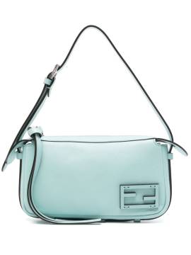 FENDI Mini Simply Fendi Schultertasche - Blau von FENDI