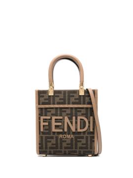 FENDI Mini Sunshine Handtasche - Braun von FENDI