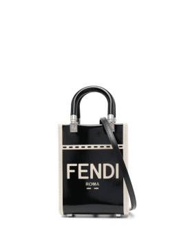 FENDI Mini Sunshine Shopper - Schwarz von FENDI