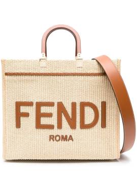 FENDI Mittelgroße Sunshine Handtasche - Nude von FENDI