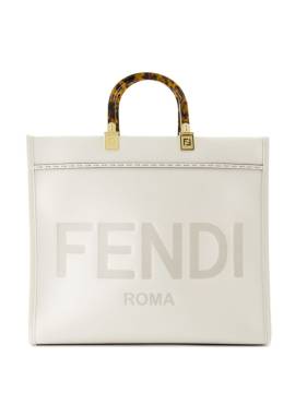 FENDI Mittelgroße Sunshine Handtasche - Weiß von FENDI