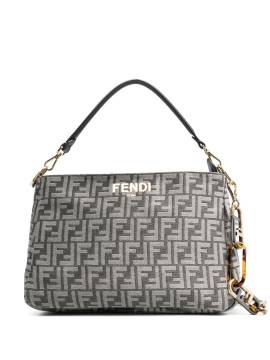 FENDI O'Lock Shopper mit FF - Grau von FENDI