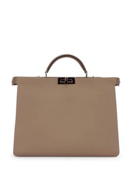 FENDI Peekaboo Handtasche - Braun von FENDI