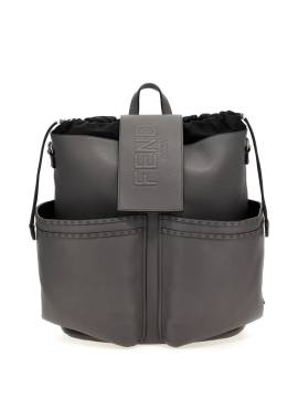 FENDI Großer Strike Rucksack - Grau von FENDI