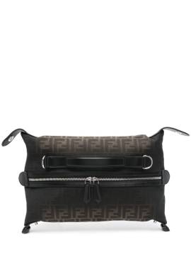 FENDI Kleine Fendi Siesta Clutch - Braun von FENDI