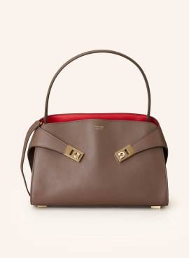 Ferragamo Schultertasche Hug grau von FERRAGAMO