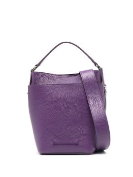 Fabiana Filippi Handtasche aus strukturiertem Leder - Violett von Fabiana Filippi