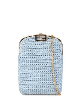 Fendi Pre-Owned 2000-2010 Crochet uette Handytasche - Blau von Fendi