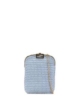 Fendi Pre-Owned 2000-2010 Crochet uette Handytasche - Blau von Fendi