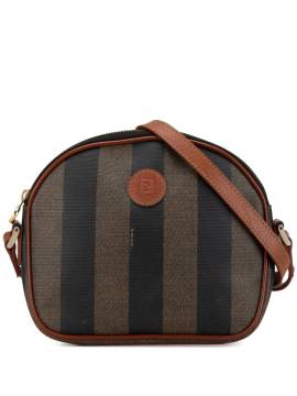 Fendi Pre-Owned 2000-2010 Pequin Umhängetasche aus beschichtetem Canvas - Braun von Fendi