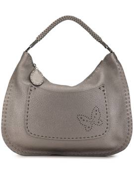 Fendi Pre-Owned 2000-2010 Selleria Hobo-Tasche - Grau von Fendi