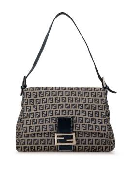 Fendi Pre-Owned 2000-2010 Zucca Canvas Mamma Forever Schultertasche - Braun von Fendi