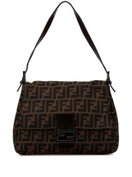 Fendi Pre-Owned 2000-2010 Zucca Canvas Mamma Forever Schultertasche - Braun von Fendi