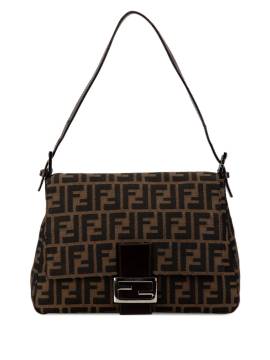 Fendi Pre-Owned 2000-2010 Zucca Canvas Mamma Forever Schultertasche - Braun von Fendi