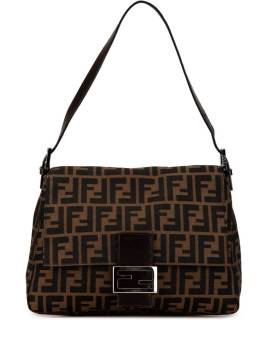 Fendi Pre-Owned 2000-2010 Zucca Canvas Mamma Forever Schultertasche - Braun von Fendi