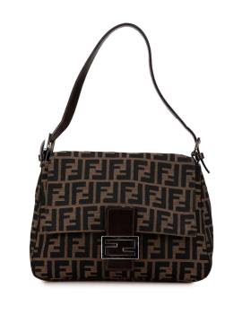 Fendi Pre-Owned 2000-2010 Zucca Canvas Mamma Forever Schultertasche - Braun von Fendi