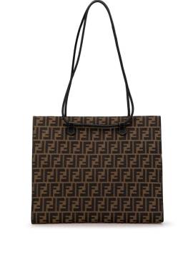 Fendi Pre-Owned 2000-2010 Zucca Canvas Tote Bag - Braun von Fendi