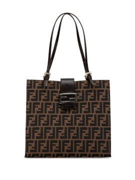 Fendi Pre-Owned 2000-2010 Zucca Canvas Tote Bag - Braun von Fendi