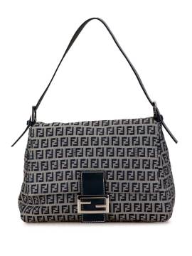 Fendi Pre-Owned 2000-2010 Zucca Canvas Mamma Forever Schultertasche - Grau von Fendi