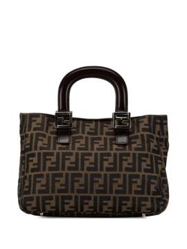 Fendi Pre-Owned 2000-2010 kleine Zucca Canvas Twins Tote Bag - Braun von Fendi