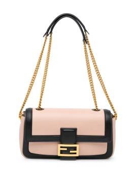 Fendi Pre-Owned 2010-2023 Chain Midi Baguette-Schultertasche - Schwarz von Fendi