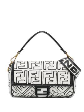 Fendi Pre-Owned 2010-2023 mittelgroße Joshua Vides California Sky Bagbaguette Satchel-Tasche - Weiß von Fendi