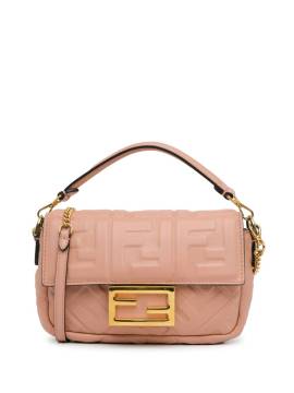 Fendi Pre-Owned 2010-2023 mini Zucca Baguette Satchel-Tasche - Rosa von Fendi