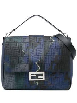 Fendi Pre-Owned 2010-2024 große Zucca Bagbaguette Satchel-Tasche - Blau von Fendi