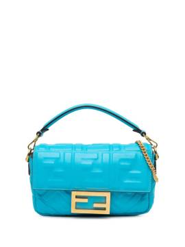 Fendi Pre-Owned 2010-2024 Mini Embossed Zucca Bagbaguette satchel - Blau von Fendi