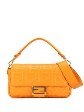 Fendi Pre-Owned 2010-2024 Zucca Baguette Satchel-Tasche - Orange von Fendi