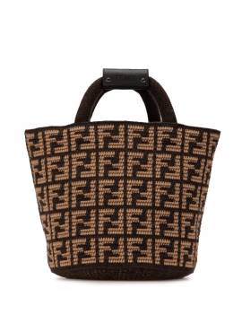 Fendi Pre-Owned 2010-2024 Zucca Shopper aus Kaschmir - Braun von Fendi