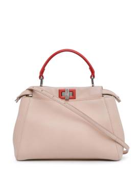 Fendi Pre-Owned 2010-2024 mini Iconic Peekaboo Satchel-Tasche - Rosa von Fendi