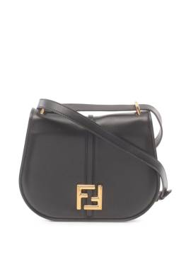 Fendi Pre-Owned 2010-heute mittelgroße Leather Come On Umhängetasche - Schwarz von Fendi