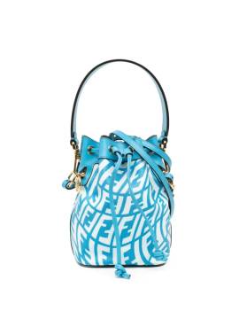 Fendi Pre-Owned 2010-heute Sarah Coleman Mini FF Vertigo Mon Tresor Beuteltasche - Blau von Fendi