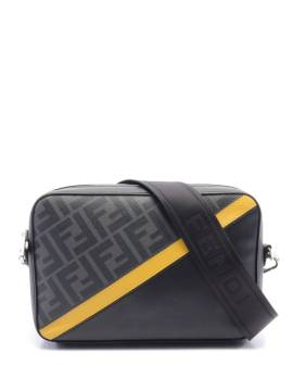 Fendi Pre-Owned 2010s Zucca Schultertasche - Schwarz von Fendi