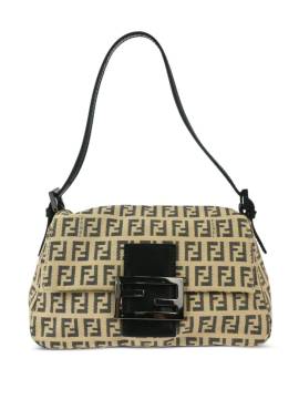 Fendi Pre-Owned 2010s mini Zucchino Schultertasche - Nude von Fendi