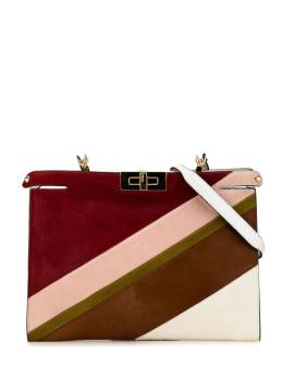 Fendi Pre-Owned Tasche 2015-2022 Peekaboo Clutch mit Pony - Rot von Fendi