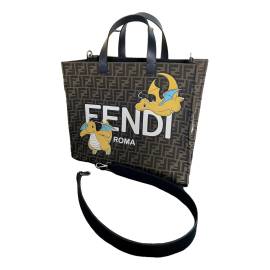 Fendi Runaway Shopping Segeltuch Shopper von Fendi