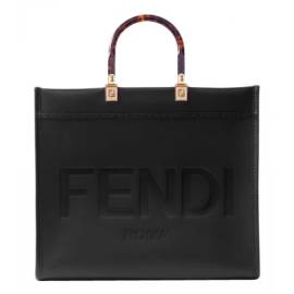 Fendi Sunshine Leder Shopper von Fendi