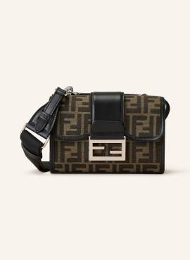 Fendi Umhängetasche Baguette Double braun von Fendi