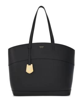 Ferragamo Charming Shopper mit Logo-Print - Schwarz von Ferragamo