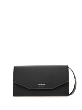 Ferragamo Compact Schultertasche - Schwarz von Ferragamo